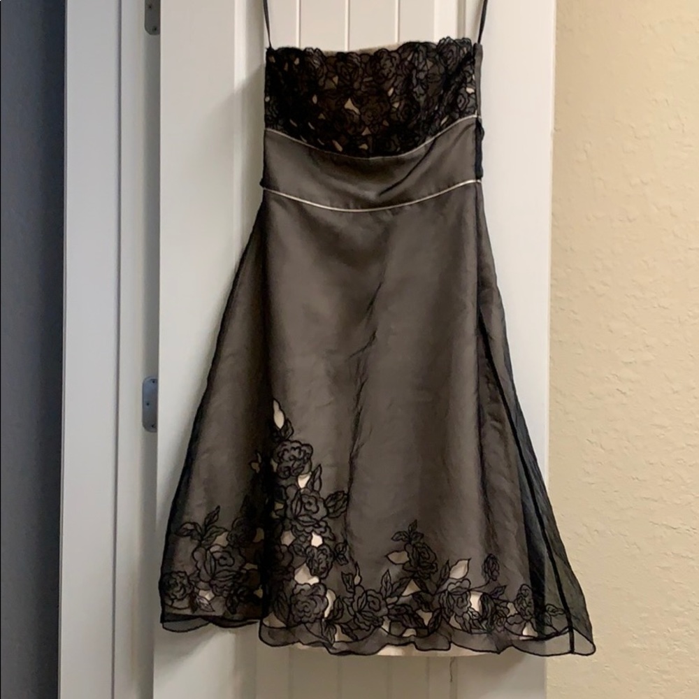 White House Black Market strapless Dress